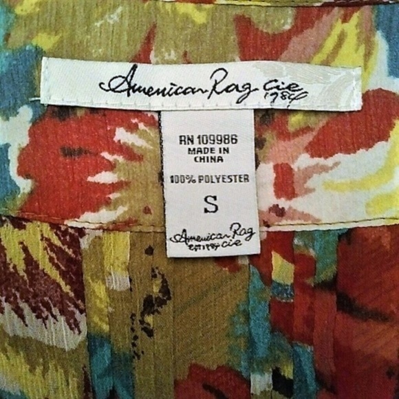 American Rag Racerback Blouse Like New S - Picture 2 of 3